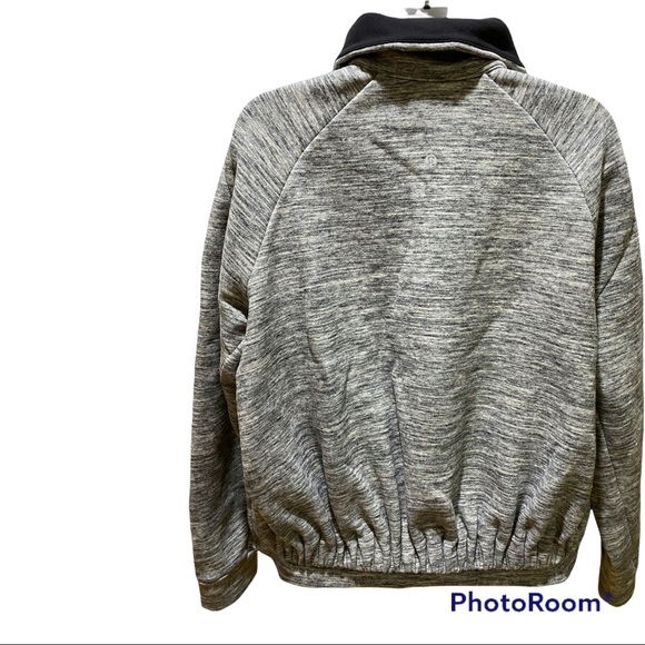 Lululemon Snuggle Up Jacket 12 Heathered Black Full Zip Close w/ Zipper Pockets - Picture 2 of 15